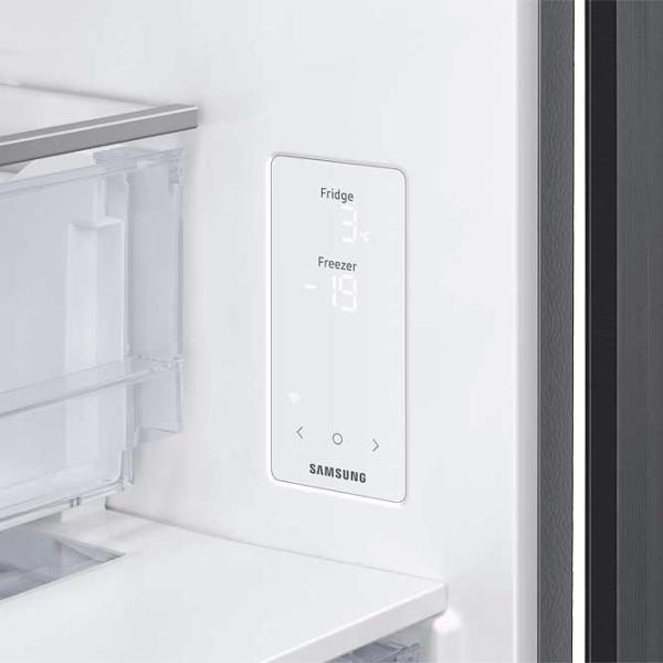 Frigider Samsung RB53DG703EB1UA cu congelator jos 492 l / 203 cm / Black photo 9