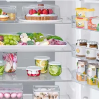 Frigider Samsung RB53DG703ES9UA cu congelator jos 492 l / 203 cm / Inox photo 8