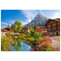 Puzzle 2D Castorland 500 Kandersteg, Switzerland 9+/ Numărul de piese: 500 photo 2
