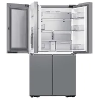 Frigider Samsung RF65DG960ESRUA cu congelator jos 559 l / 183 cm / Inox photo 4