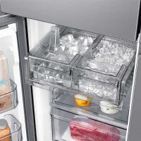 Frigider Samsung RF65DG960ESRUA cu congelator jos 559 l / 183 cm / Inox photo 9