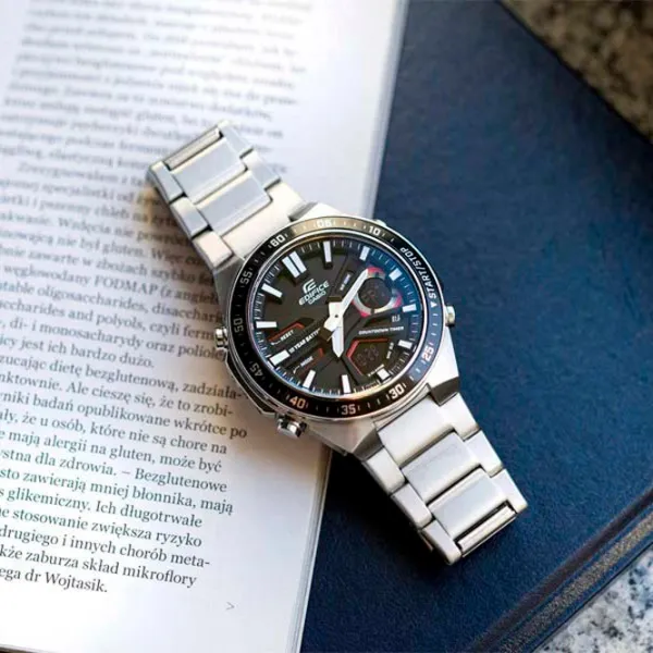 Ceas de mână pentru bărbați Casio EFV-C110D-1A4 Cuarț/ 47 mm photo 3 Ceas de mână pentru bărbați Casio EFV-C110D-1A4 Cuarț/ 47 mm photo 3