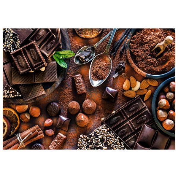Puzzle 2D Castorland 500 Chocolate Treats 9+/ Numărul de piese: 500 photo 2