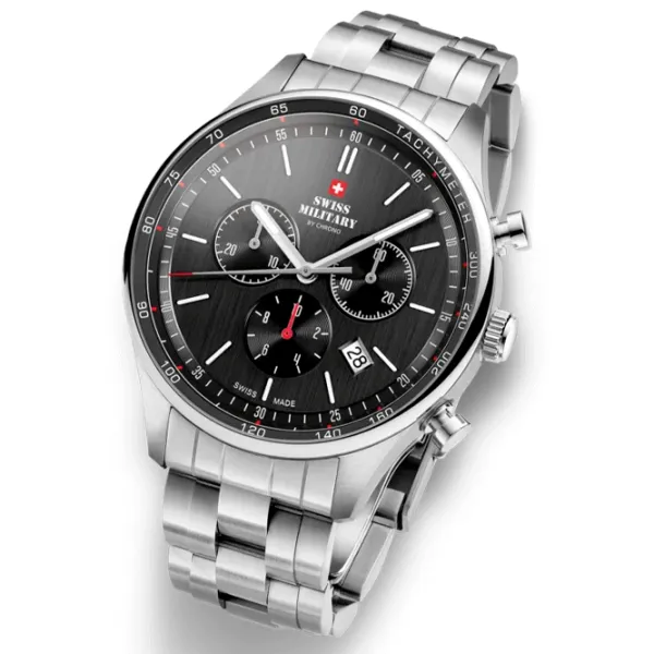 Ceas de mână pentru bărbați Swiss Military SM34081.01 Cuarț/ 42 mm photo 2 Ceas de mână pentru bărbați Swiss Military SM34081.01 Cuarț/ 42 mm photo 2