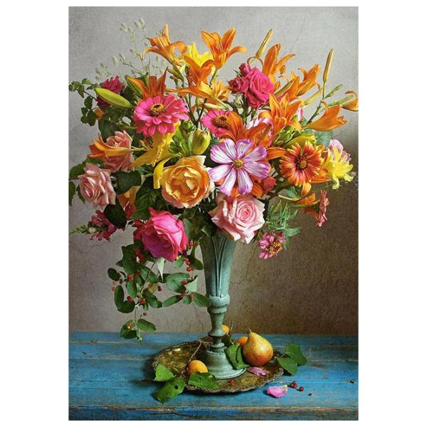 Puzzle 2D Castorland 500 Autumn Flowers 9+/ Numărul de piese: 500 photo 2