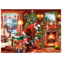 Puzzle 2D Castorland 300 Santa's Special Delivery 8+/ Numărul de piese: 300 photo 2