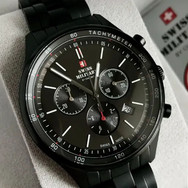 Ceas de mână pentru bărbați Swiss Military SM34081.04 Cuarț/ 42 mm photo 4
