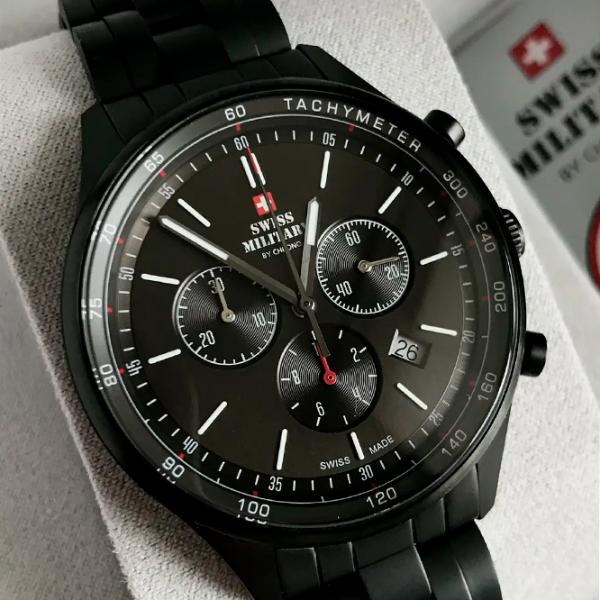 Ceas de mână pentru bărbați Swiss Military SM34081.04 Cuarț/ 42 mm photo 4