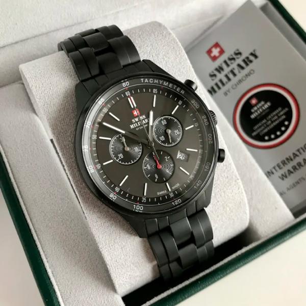 Ceas de mână pentru bărbați Swiss Military SM34081.04 Cuarț/ 42 mm photo 5