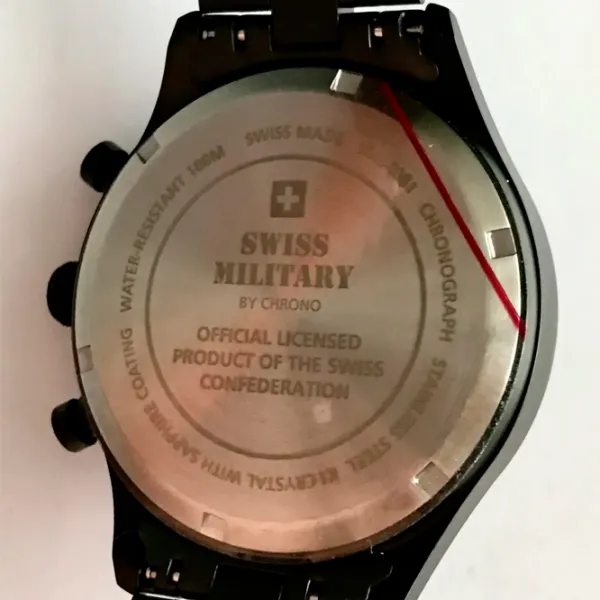 Ceas de mână pentru bărbați Swiss Military SM34081.04 Cuarț/ 42 mm photo 6