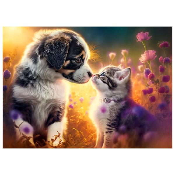 Puzzle 2D Castorland 260 New Friendship 8+/ Numărul de piese: 260 photo 2