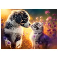 Puzzle 2D Castorland 260 New Friendship 8+/ Numărul de piese: 260 photo 2