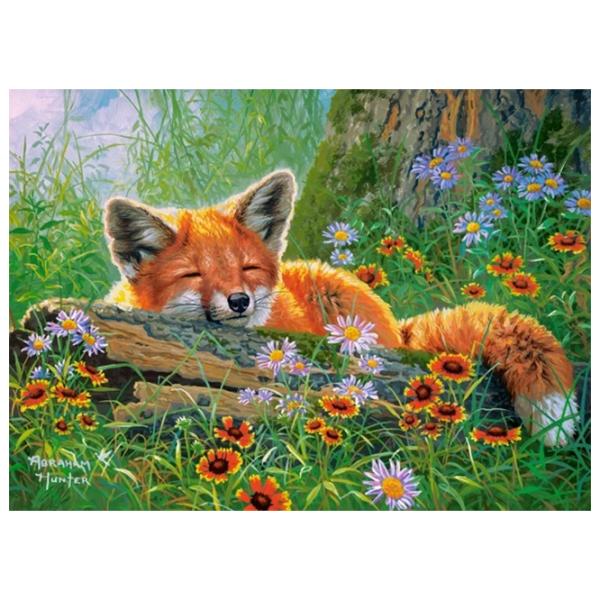 Puzzle 2D Castorland 100 Foxy Dreams 6+/ Numărul de piese: 100 photo 2