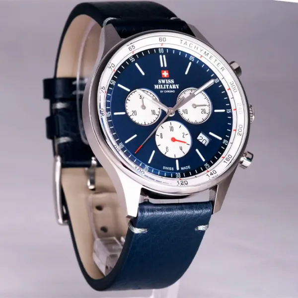 Ceas de mână pentru bărbați Swiss Military SM34081.08 Cuarț/ 42 mm photo 2 Ceas de mână pentru bărbați Swiss Military SM34081.08 Cuarț/ 42 mm photo 2