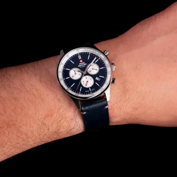 Ceas de mână pentru bărbați Swiss Military SM34081.08 Cuarț/ 42 mm photo 5 Ceas de mână pentru bărbați Swiss Military SM34081.08 Cuarț/ 42 mm photo 5