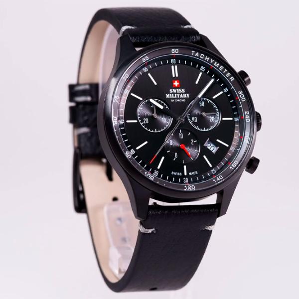 Ceas de mână pentru bărbați Swiss Military SM34081.10 Cuarț/ 42 mm photo 2