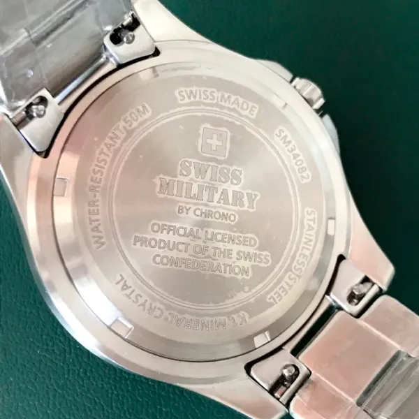 Ceas de mână pentru bărbați Swiss Military SM34082.03 Cuarț/ 42 mm photo 6