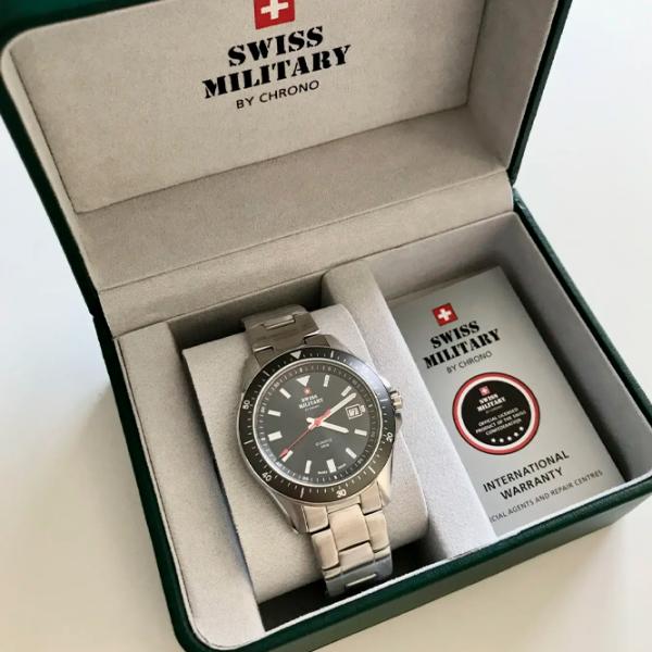 Ceas de mână pentru bărbați Swiss Military SM34082.03 Cuarț/ 42 mm photo 7
