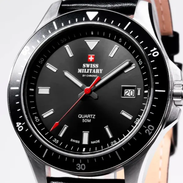Ceas de mână pentru bărbați Swiss Military SM34082.04 Cuarț/ 42 mm photo 3 Ceas de mână pentru bărbați Swiss Military SM34082.04 Cuarț/ 42 mm photo 3