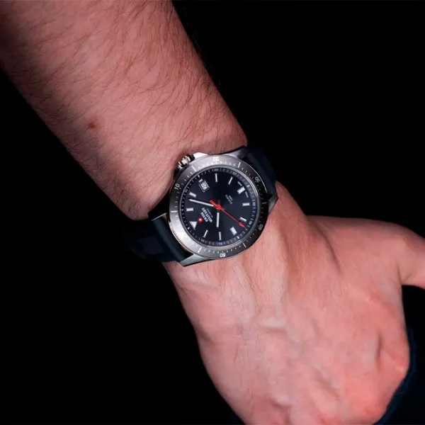 Ceas de mână pentru bărbați Swiss Military SM34082.07 Cuarț/ 42 mm photo 4