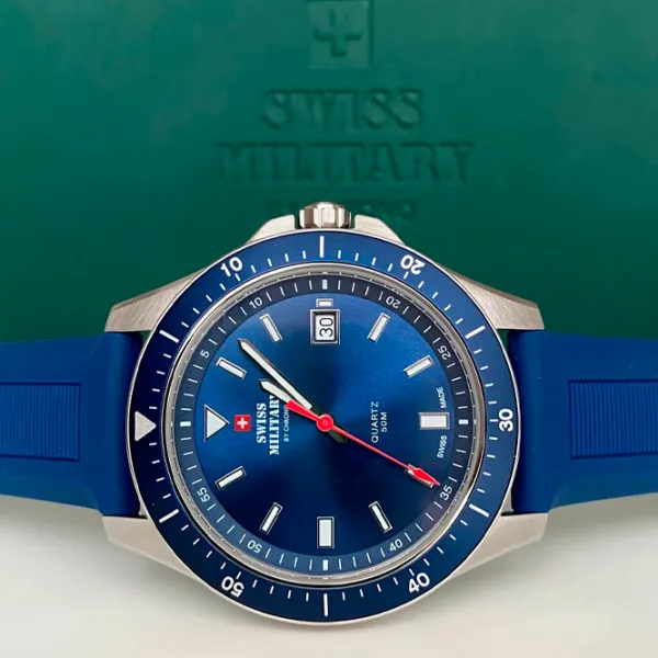Ceas de mână pentru bărbați Swiss Military SM34082.08 Cuarț/ 42 mm photo 3