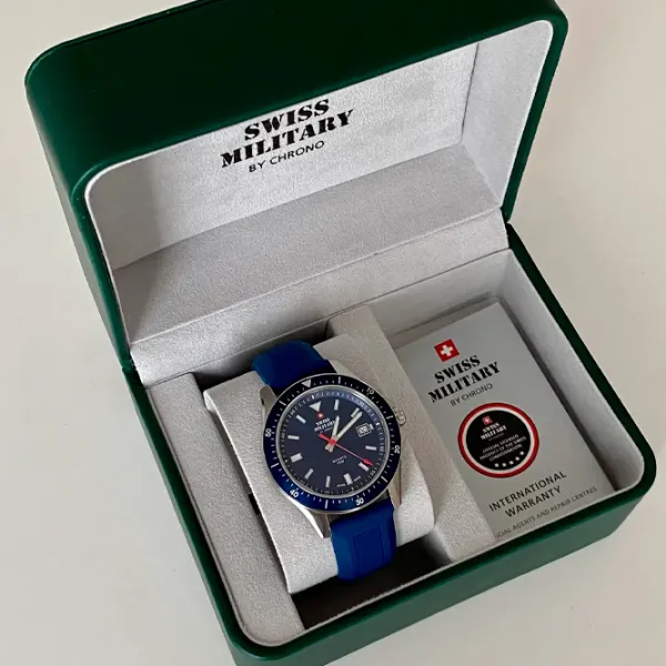 Ceas de mână pentru bărbați Swiss Military SM34082.08 Cuarț/ 42 mm photo 7