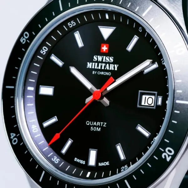 Ceas de mână pentru bărbați Swiss Military SM34082.09 Cuarț/ 42 mm photo 3