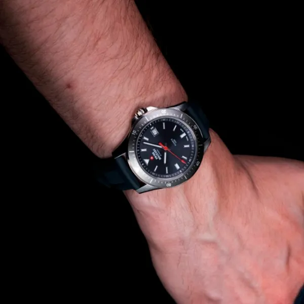 Ceas de mână pentru bărbați Swiss Military SM34082.09 Cuarț/ 42 mm photo 5