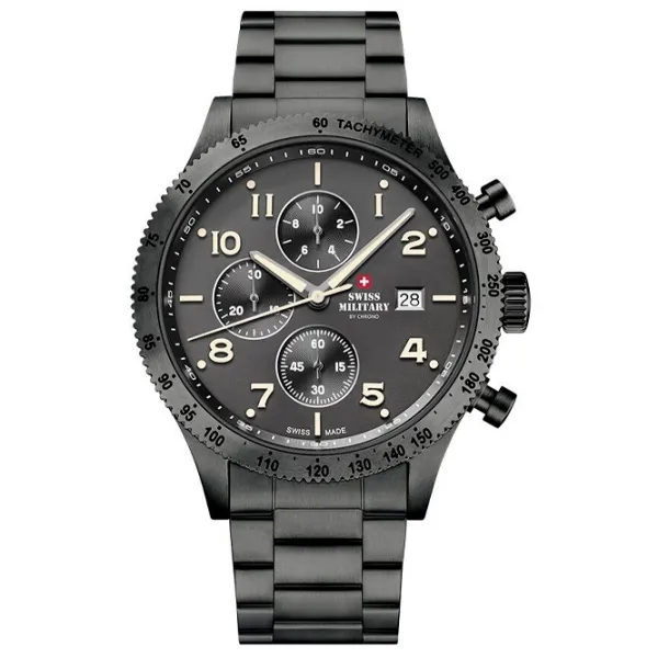 Ceas de mână pentru bărbați Swiss Military SM34084.04 Cuarț/ 42 mm photo 2