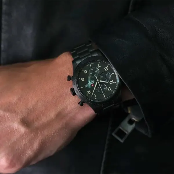 Ceas de mână pentru bărbați Swiss Military SM34084.04 Cuarț/ 42 mm photo 4