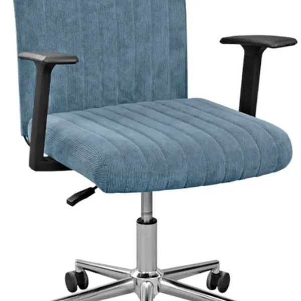 Fotoliu de birou DecoPrim 2142H-F Velvet/ Gray photo 3 Fotoliu de birou DecoPrim 2142H-F Velvet/ Gray photo 3