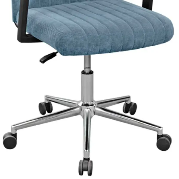 Fotoliu de birou DecoPrim 2142H-F Velvet/ Gray photo 4 Fotoliu de birou DecoPrim 2142H-F Velvet/ Gray photo 4