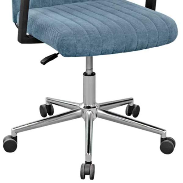 Fotoliu de birou DecoPrim 2142H-F Velvet/ Gray photo 4 Fotoliu de birou DecoPrim 2142H-F Velvet/ Gray photo 4