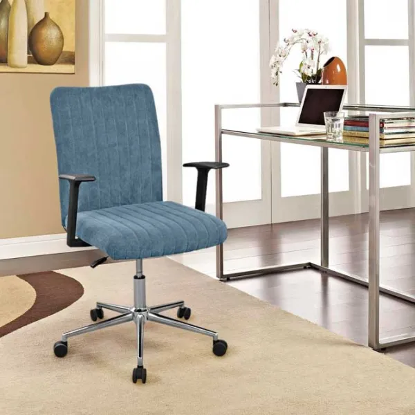 Fotoliu de birou DecoPrim 2142H-F Velvet/ Gray photo 5 Fotoliu de birou DecoPrim 2142H-F Velvet/ Gray photo 5