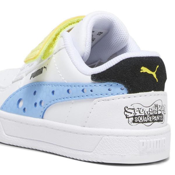 Ghete pentru băieți Puma Caven 2.0 Spongebob AC+ Inf Demisezon/ White photo 6 Ghete pentru băieți Puma Caven 2.0 Spongebob AC+ Inf Demisezon/ White photo 6