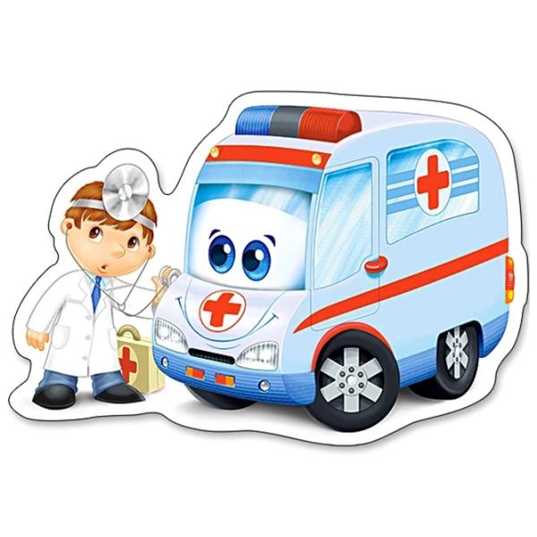 Set de puzzle-uri Castorland Rescue Services 4+/ Numărul de piese: 22 photo 4