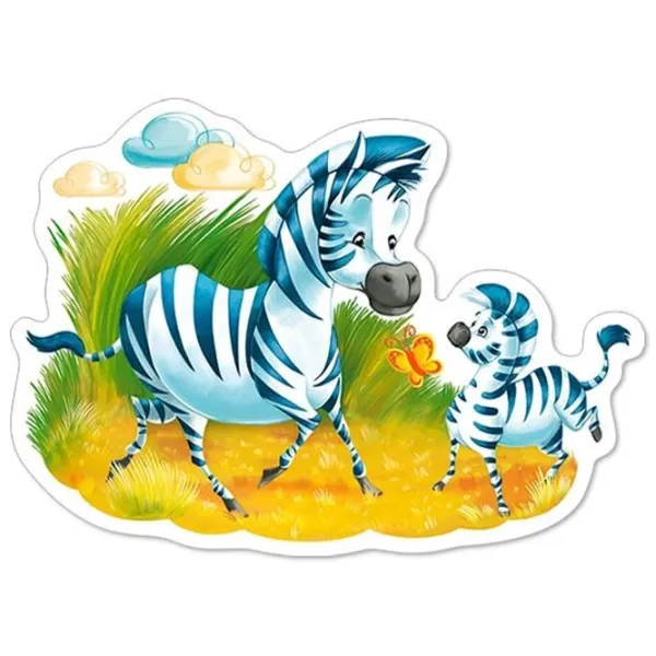 Set de puzzle-uri Castorland Animals of Africa 3+/ Numărul de piese: 22 photo 3