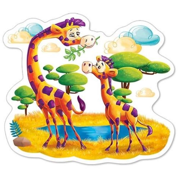 Set de puzzle-uri Castorland Animals of Africa 3+/ Numărul de piese: 22 photo 4
