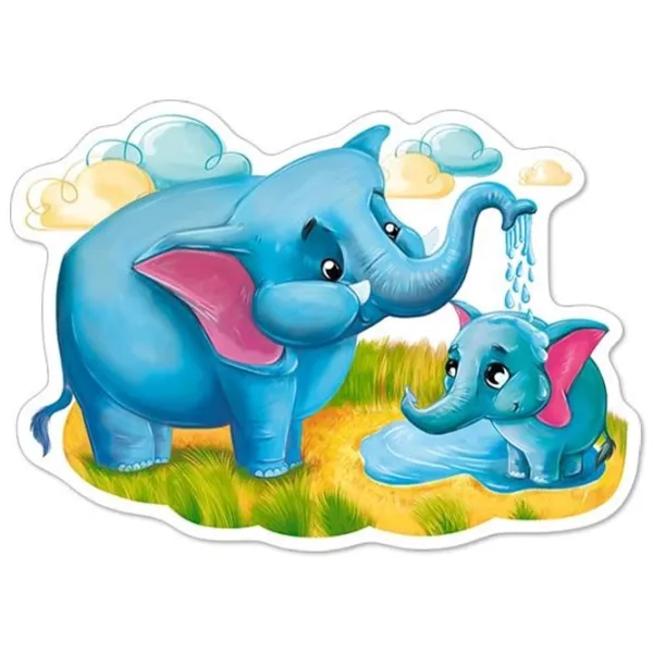 Set de puzzle-uri Castorland Animals of Africa 3+/ Numărul de piese: 22 photo 5