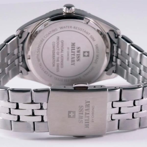 Ceas de mână pentru bărbați Swiss Military SM34065.01 Cuarț/ 40 mm photo 4 Ceas de mână pentru bărbați Swiss Military SM34065.01 Cuarț/ 40 mm photo 4