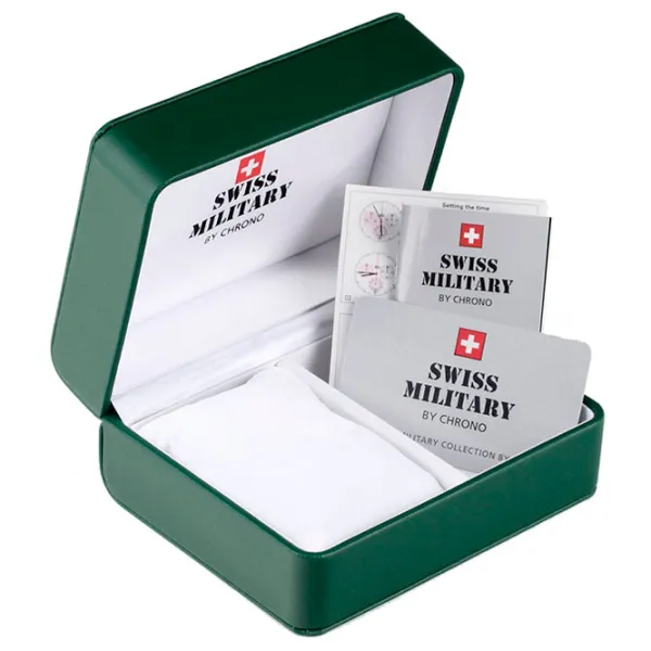 Ceas de mână pentru bărbați Swiss Military SM34065.01 Cuarț/ 40 mm photo 6 Ceas de mână pentru bărbați Swiss Military SM34065.01 Cuarț/ 40 mm photo 6