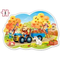 Set de puzzle-uri Castorland Four Seasons 4+/ Numărul de piese: 55 photo 4