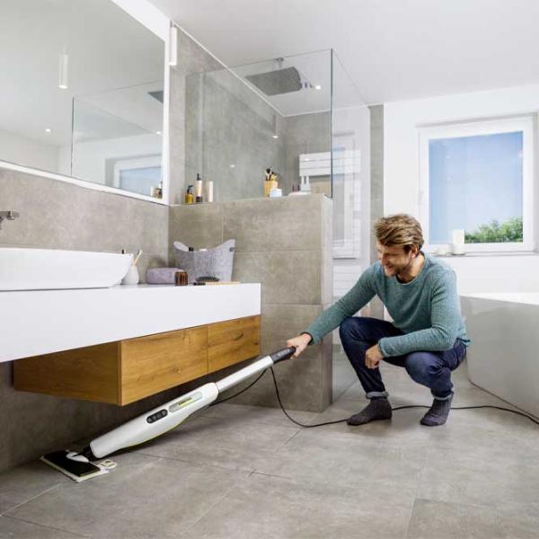 Пароочиститель KARCHER SC3 Upright EasyFix MOP (1.513-530.0) Ручной/ 1600 Вт/ Белый photo 7