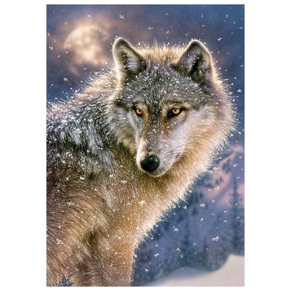 Puzzle 2D Castorland 500 Lone Wolf 9+/ Numărul de piese: 500 photo 2