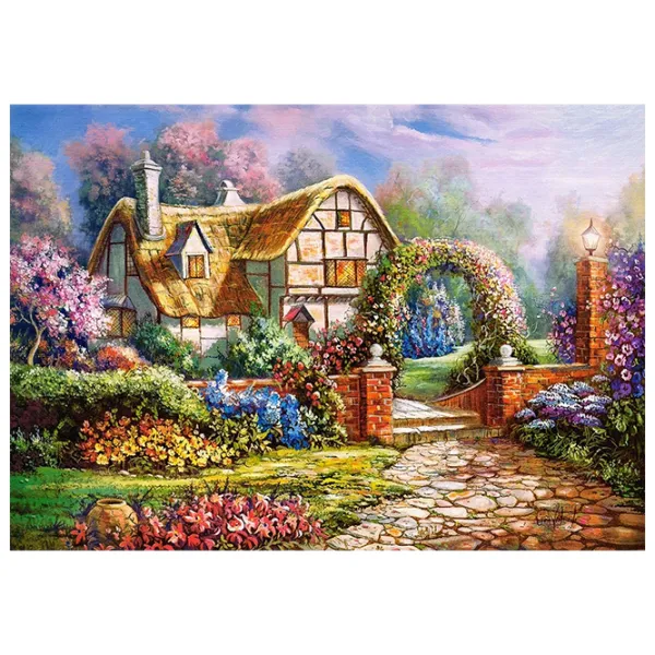 Puzzle 2D Castorland 500 Wiltshire Gardens 9+/ Numărul de piese: 500 photo 2