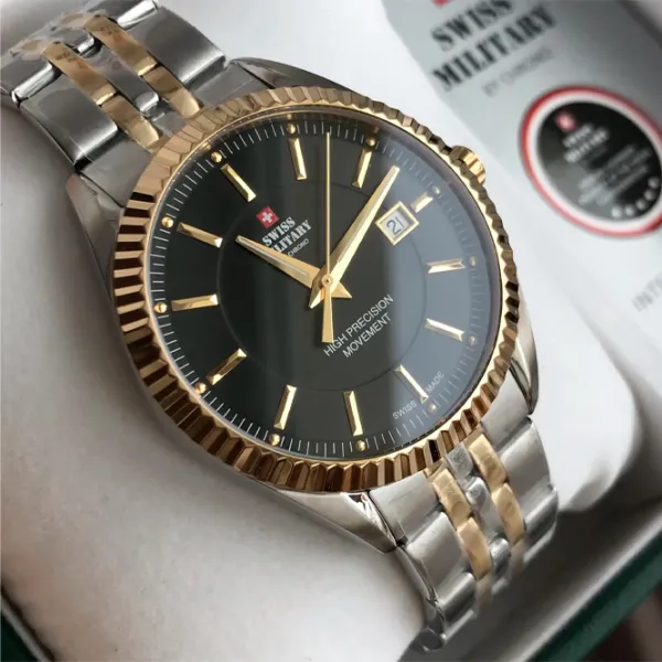 Ceas de mână pentru bărbați Swiss Military SM34065.04 Cuarț/ 40 mm photo 3