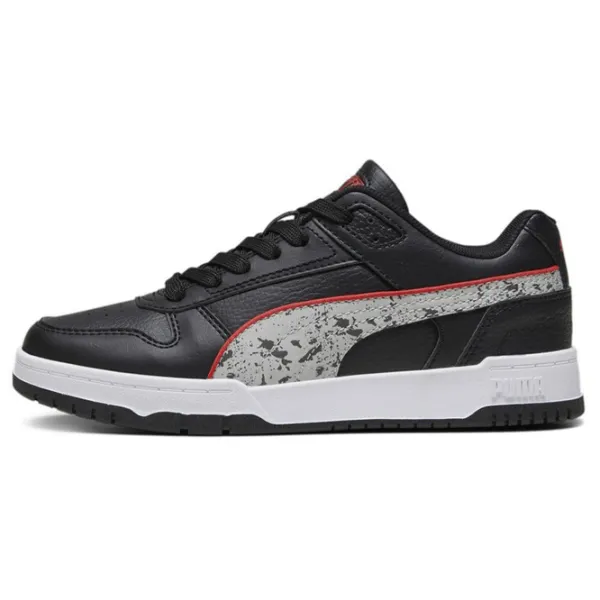 Ghete pentru băieți Puma Rbd Game Low Graffiti Jr Demisezon/ Black photo 2