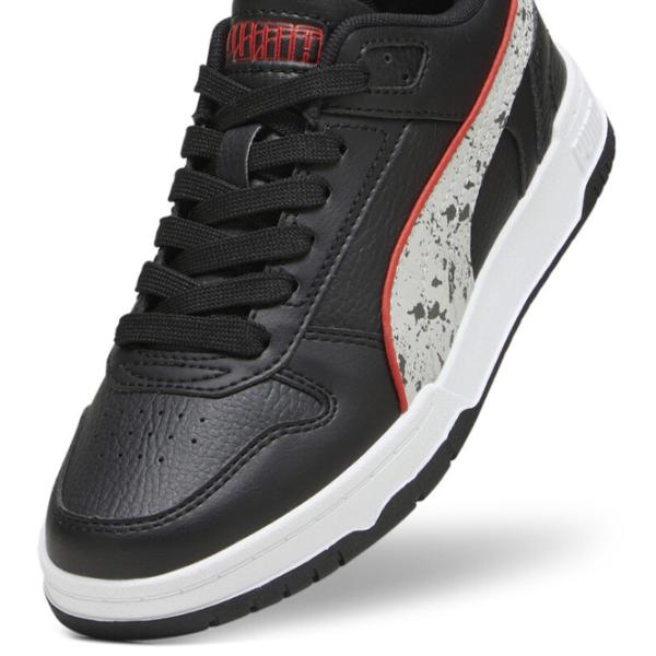 Ghete pentru băieți Puma Rbd Game Low Graffiti Jr Demisezon/ Black photo 4