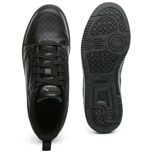 Ghete pentru băieți Puma Rebound V6 Lo Jr Demisezon/ Black photo 2