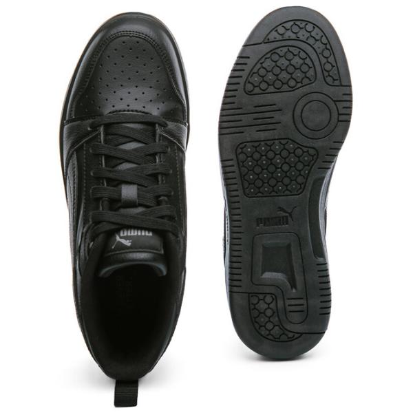 Ghete pentru băieți Puma Rebound V6 Lo Jr Demisezon/ Black photo 2